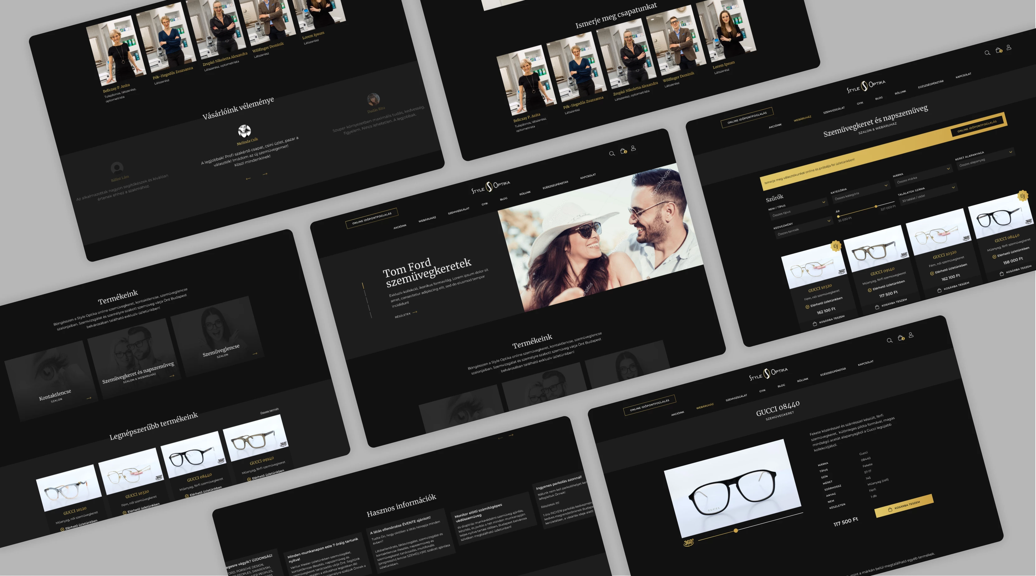 Style Optika webdesign